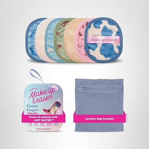 The Original Makeup Eraser, 7-Day Set, Erase All Makeup with Just Water, Including Waterproof Mascara, Eyeliner, Foundation, Lipstick, Sunscreen, and More! thumbnail 7