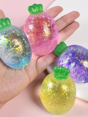 FQZWONG Birthday Party Favors Always Returns to Its Square Shape Squeeze Ball Set Stress Relief & Fidget for ADHD Sensory Squeeze Stress Balls Increase Entertainment Ages 3 and Up thumbnail 9