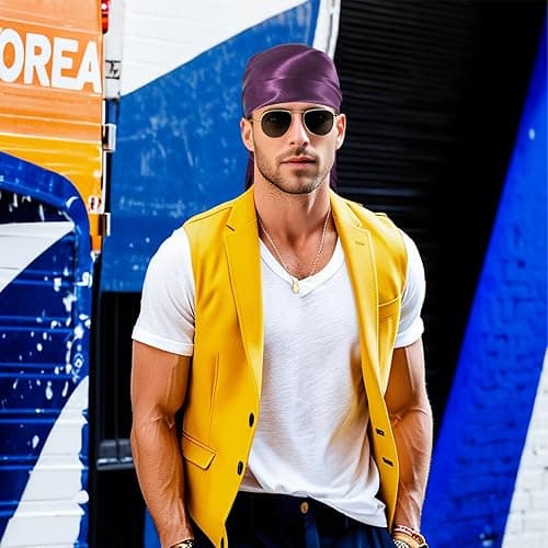 GERINLY Solid Color Wild Rag, Pure Cowboy Bandanas 35 Inch, Bolo Scarf for Men Women thumbnail 6