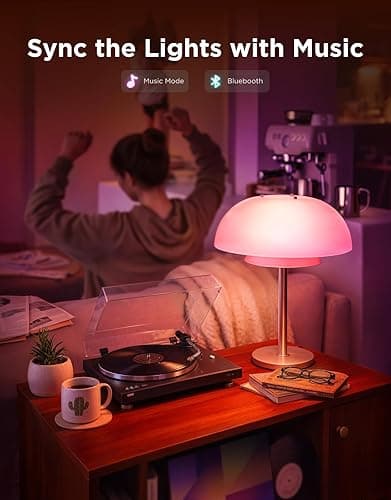 Govee Smart Light Bulbs, A19 LED Light Bulb, 800 Lumen, E26 Base | Works with Matter Alexa & Google Assistant, RGBWW Color Changing Light Bulb, Music Sync, WiFi & Bluetooth Connection, 2 Pack thumbnail 4