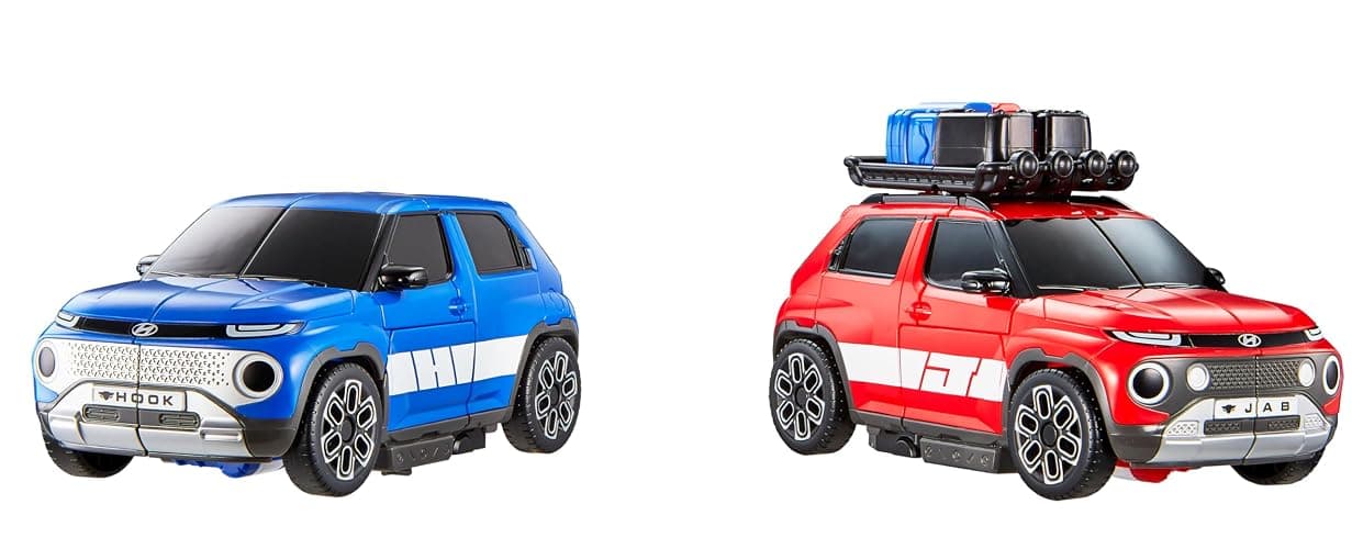 New TOBOT, TOBOT Twins, Youngtoys Transforming Collectible Vehicle to Robot, Heroes Animation Character Toys for Kids 4 and up Transform Toys Cars, Large Size Integration 10-inch thumbnail 6