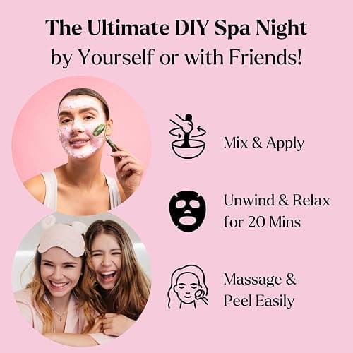 Jelly Face Mask for Facials - Bulgarian Rose Hydrating, Brightening & Nourishing Jelly Mask with Free Jade Roller & Spatula | Professional Hydrojelly Masks | Christmas Gifts for Women, Gifts for Women thumbnail 9