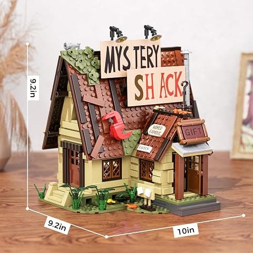 Gravity House Building Sets,Mystery Shack House Building Blocks Toy | Compatible with Lego, Collectible Buildable Fun Model Toys, Gift for 14+ Boys Girls Adults and Fans (965 PCS) thumbnail 3