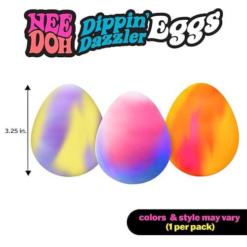 Schylling Needoh Dippin Dazzler - Sensory Squeeze Toy - Colors May Vary thumbnail 6