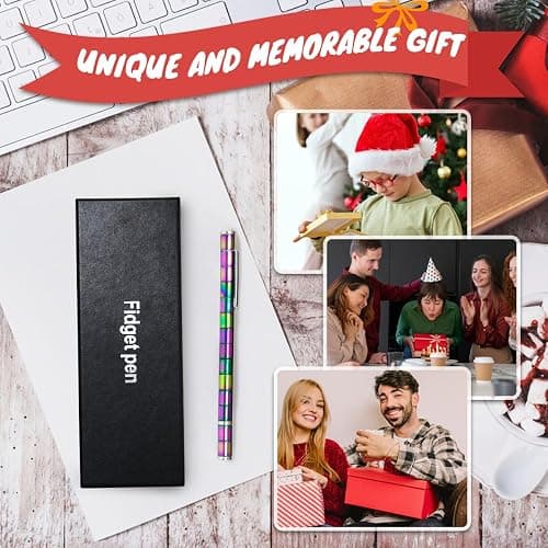 Fidget Pen,Magnetic Pen,Eliminate Pressure Fidget Pen for Desk Toys ,Teen Gifts, for 8-12 Years Old, Novelty Toy Gift for Kids or Friends thumbnail 5