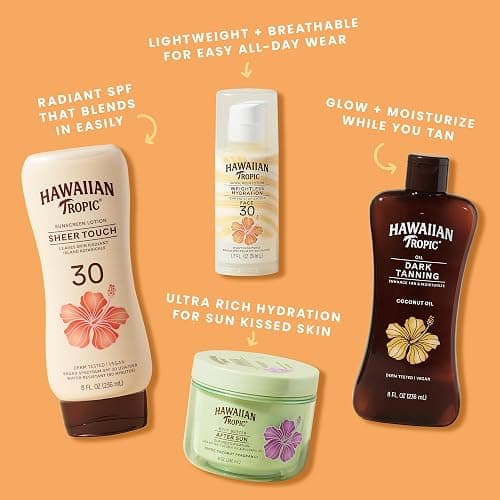 Hawaiian Tropic Dark Tanning Oil, 8 Fl Oz | Moisturizing Body Oil with Cocoa Butter, Tan Enhancer, 8 Fl Oz each Twin Pack thumbnail 7