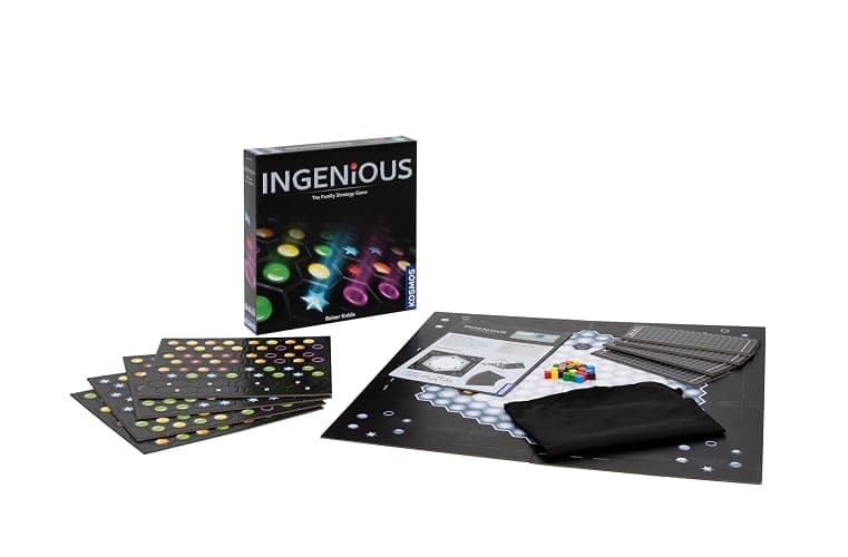 Thames & Kosmos Ingenious | Family Strategy Game of Tile Placement & Pattern Building | Ages 8+ | 2–4 Players | Abstract Board Game for Game Night thumbnail 4