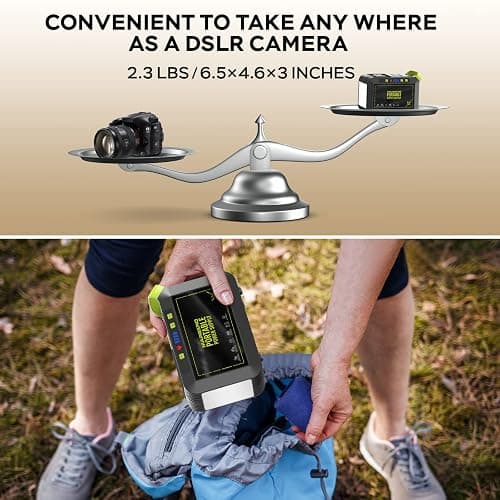 MARBERO Portable Power Station 88Wh Camping Lithium Battery Solar Generator Fast Charging with AC Outlet 120W Peak Power Bank(Solar Panel Optional) for Home Backup Outdoor Emergency RV Van Hunting thumbnail 9