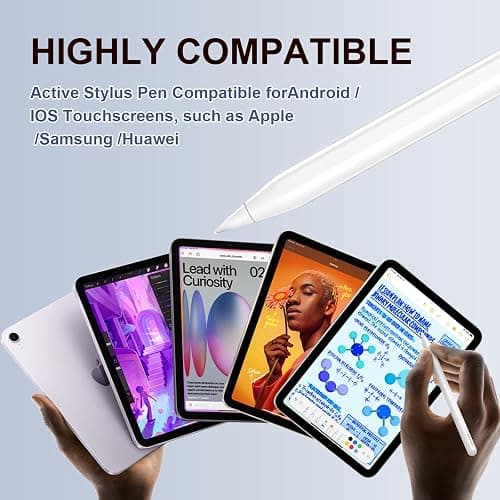 Stylus Pen Android for Samsung Galaxy Tab A9/A9Plus/A8/A8plus/A7/A7lite Tablet S Pencil Touchscreens Stylists Pen (Pink) thumbnail 5