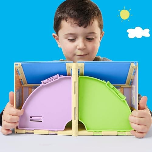 PEPPA PIG Peppa's Pop-Open Playgroup Playset with Figure, Preschool Toys for 3 Year Old Girls and Boys and Up thumbnail 7