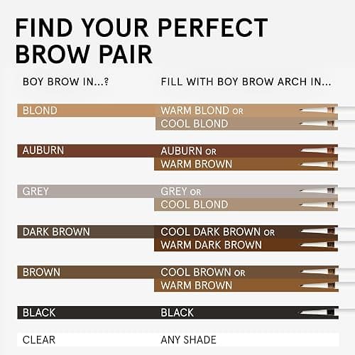 Glossier Boy Brow Eyebrow Gel & Volumizing Pomade, Brown | Subtly Tinted, Defines, Conditions, Thickens & Shapes Eyebrows, Creamy Flexible Hold, No Flaking, Precision Application thumbnail 8