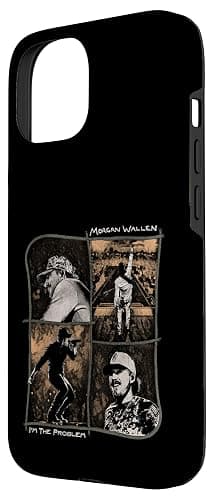 Official Morgan Wallen Photo Collage Case for iPhone 15 thumbnail 2