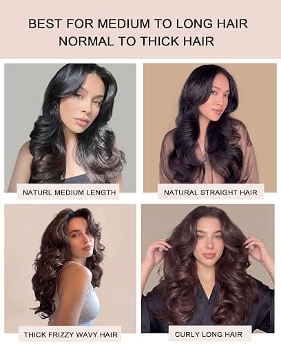 Classic Heatless Curls Overnight Rods - Upgraded Directional Grip Velvet Heatless Hair Curler to Sleep in No Heat Heatless Curling Flexi Rods Foam Hair Rollers for Blowout Look Medium & Long Hair thumbnail 7