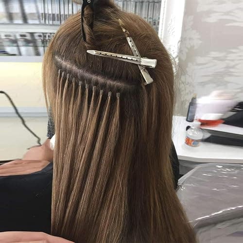 Beayuer 25 Pieces Duck Bill Hair Clips, 3.5 Inch Rustproof Metal Alligator Curl Clips with Holes for Hair Styling, Hair Coloring, Thick Hair Sectioning, Salon, Bows DIY, Silver (25 Pcs, 3.5in Silver) thumbnail 6