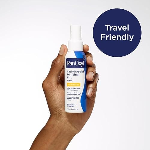 PanOxyl Antimicrobial Purifying Mist, Hypochlorous Acid, For Face, 3 oz | Kills Bacteria, Dermatologist Tested, Purify Skin, Calm Redness, pH Balanced, Hypoallergenic, Non-Irritating, Non-Comedogenic thumbnail 10