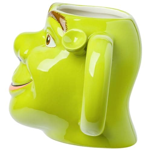 Silver Buffalo Shrek 3D Sculpted Ceramic Mug, 20 Ounces thumbnail 5
