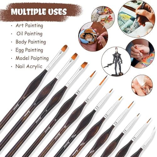 Paintbrushes for oil paints  thumbnail 5