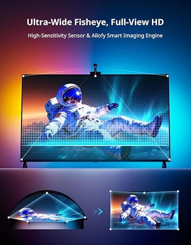 Ailofy TV Backlight for 55-65 Inch TVs, 12.5ft LED Strip, Camera Sync thumbnail 3