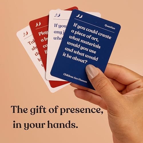 Children are Human | 140 Conversation Cards to Help Bond with Kids | Card Game for Elementary School Children | Designed by Experts for Grades 2-5 | Ages 7-10+ thumbnail 9