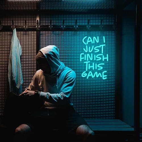 LMSIGNLY Game Letter Neon Sign Blue Gamer Neon Light for Gaming Room Decor LED Game Neon Sign for Teens Game Zone Boy Bedroom Kidsroom Internet Cafe Pub Club Man Cave Wall Decor thumbnail 6