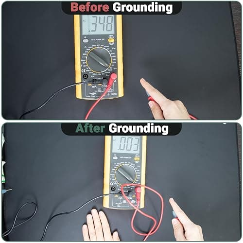 Grounding Mat, 11.8x39 Inch Grounding Pad for Feet Sleep Energy Wellness. Reconnect to The Earth with 15ft Grounding Cord thumbnail 4