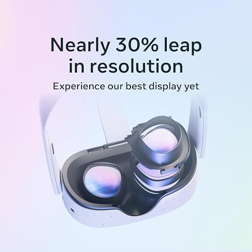 Meta Quest 3 512GB | VR Headset — Thirty Percent Sharper Resolution — 2X Graphical Processing Power — Virtual Reality Without Wires — Access to 40+ Games with a 3-Month Trial of Meta Horizon+ Included thumbnail 2