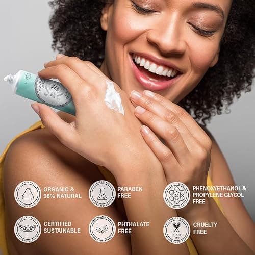 La Chatelaine 20% Shea Butter Hand Cream Travel Size, Organic Argan Oil, Moisturizing, Nourishing, Repairing, Extra-Rich Hand Lotion, Made in France, Paraben Free, 1 oz / 30ml (Coconut Milk) thumbnail 3