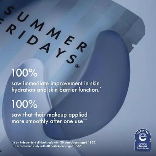 Summer Fridays Jet Lag Hydrating Eye Patches - De-puffing Hydrogel Under Eye Masks with Hyaluronic Acid, Caffeine + Peptides - Soothing + Refreshing At-Home + Travel Skin Care (6 Pairs) thumbnail 5