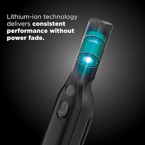 Shark WANDVAC Cordless Hand Vac, Lightweight, Versatile and Portable at 1.4 lbs., Powerful Suction for Pet Hair, Charging Dock, One-Touch Empty for Car & Home, Duster Crevice Tool, Black, WV201BK thumbnail 9