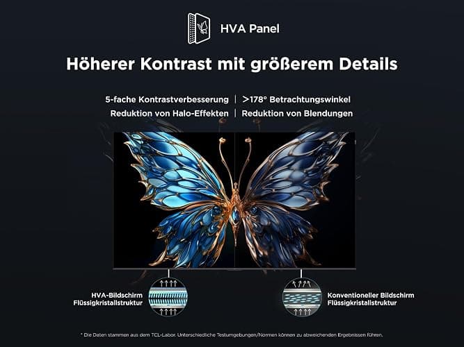 TCL 98T8C 98 Zoll QLED 4K HDR Ultra HD Fernseher, Smart TV mithilfe von Google TV (Dolby Vision Atmos, 144Hz Motion Clarity Pro, Game Bar, ALLM, FreeSync, Onkyo 2.1 Sound,Sprachsteuerung) thumbnail 9