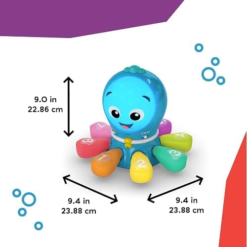 Baby Einstein Ocean Explorers Go Opus Go 4-in-1 Crawl & Chase Activity Learning Toy, Music and Lights, Ages 3 Months to 5 Years thumbnail 3