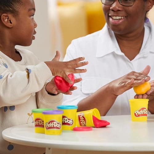 Play-Doh Modeling Compound 36-Pack Case of Colors, Non-Toxic, 3 Oz Cans of Assort. Colors, Back to School Classroom Supplies, Preschool Toys, Ages 2+ (Amazon Exclusive) thumbnail 6