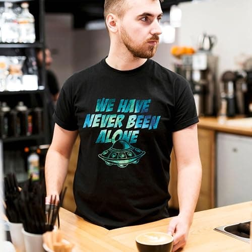 Tintnut Glow in Dark HTV Heat Transfer Vinyl - 12x10 inch 6 Sheets Luminous Galaxy Iron on Vinyl Galaxy HTV Vinyl for T-Shirts DIY Compatible with Cricut or Silhouette Cameo thumbnail 2
