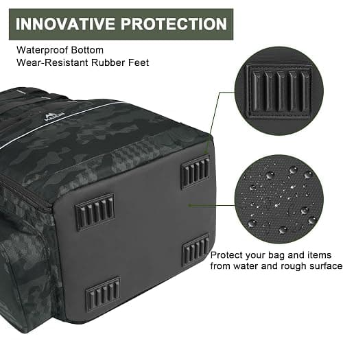 MATEIN Fishing Backpack with Rod Holder and Insulated Compartment | Large Cooler Fishing Rucksack for Men, Durable Water Resistant Tackle Bag for Anglers, Hunting, Hiking and Camping thumbnail 7