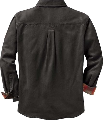 Legendary Whitetails Men's Flannel Lined Shirt Jacket Waxed Cotton Water Resistant thumbnail 5