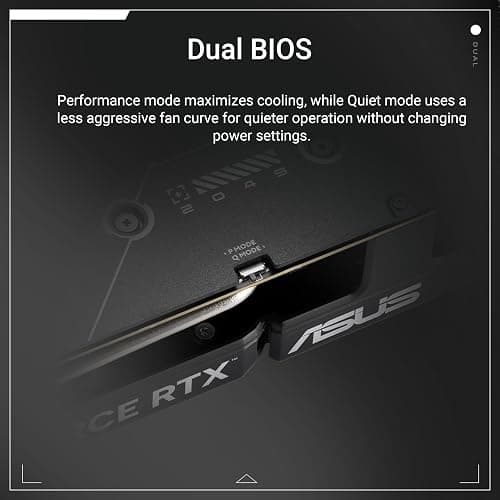 ASUS Dual GeForce RTX™ 5060 8GB GDDR7 OC Edition (PCIe 5.0, 8GB GDDR7, DLSS 4, HDMI 2.1b, DisplayPort 2.1b, 2.5-Slot Design, Axial-tech Fan Design, 0dB Technology, and More) thumbnail 5