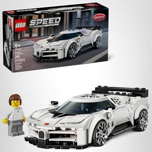 LEGO Speed Champions Bugatti Centodieci Hyper Sports Car Toy - Model Kit & Pretend Play Toy for Boys & Girls, Ages 9+ - Italian Model Car Kit for Racing Fans - Gift Idea for Birthdays - 77240 thumbnail 7