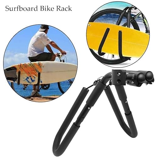 Surfboard Bike Rack,Bicycle Surfing Carrier Mount,Moped and Bike Surf Rack thumbnail 8