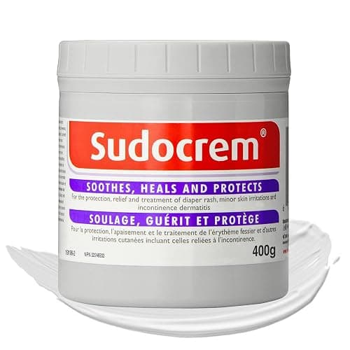 Sudocrem - Diaper Rash Cream for Baby, Soothes, Heals, and Protects, Relief and Treatment of Diaper Rash, Zinc Oxide Cream - 400g - Image 1