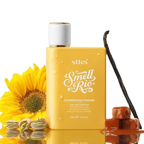 Sttes Perfume 602# (Irresistible Sunshine) - Eau de Perfume 100ml (3.4fl oz) Vanilla Gourmet Tune (Caramel Vanilla Flavor) - Image 1