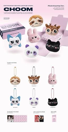 BABYMONSTER CHOOM [Plush Keyring Ver.] 3rd Mini Album (ASA Ver.) thumbnail 2