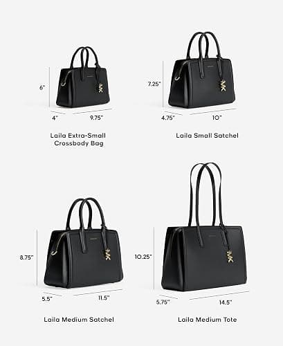 Michael Kors Women's Laila Small Satchel thumbnail 4