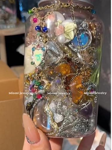 mystery jewelry jar custom mystery jewelry jar vintage whimsical fairy gothic thumbnail 3