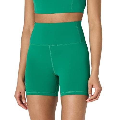 Amazon Essentials Women's Active FormFlex Buttery Soft High Waist Yoga Biker Shorts - Image 1