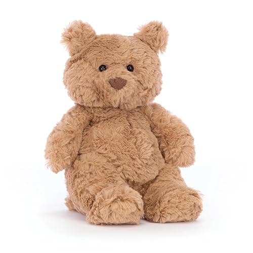 Jellycat Bartholomew Bear Stuffed Animal, Tiny 6 inches - Teddy Bear Plush - Soft and Huggable - Classic Children's Gift - Image 1