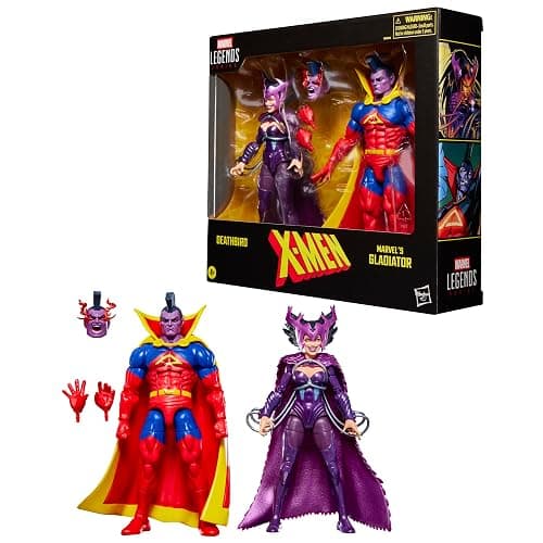 X-Men Marvel Legends Series Deathbird & Marvel’s Gladiator Two-Pack, 2 Comics-Inspired Collectible 6-Inch Scale Action Figures thumbnail 2