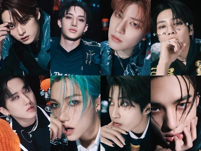 Stray Kids 樂-STAR ROCK-STAR 8th Mini Album CD+Contents+Photocard+Tracking Sealed SKZ (Standard ROLL Version) thumbnail 8
