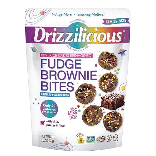 Drizziliciouss fudge brownie bites 8oz - Image 1