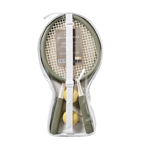 SUNNYLiFE Foam Beach Paddles, Seagrass, PP and NBR, 18.11x10.63x1.18 in, 1.1 lbs, 2 Players thumbnail 5