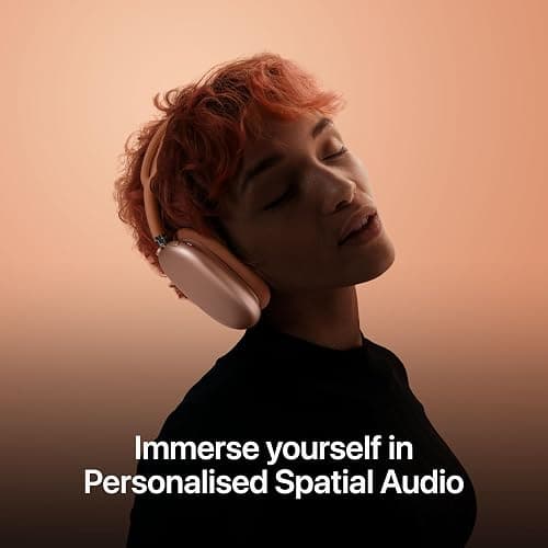 Apple AirPods Max Wireless Over-Ear Headphones, Pro-Level Active Noise Cancellation, Transparency Mode, Personalised Spatial Audio, USB-C Charging, Bluetooth Headphones for iPhone, Midnight ​​​​​​​ thumbnail 6